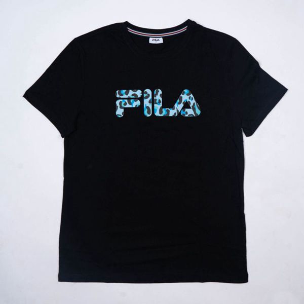 Camisetas Fila Mulher Pretas - Fila Madison Oversized Outlet Portugal,ZAWE-81359